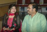 Sudesh Bhosle with Alka Yagnik at the rehearsals for the Cancer Aid & Research Foundation_s Music Heals 2011 with 100 live musicians under the Music Batonship of Jayanti Gosher & Kishore Sharma on 9th Nov 2011.JPG